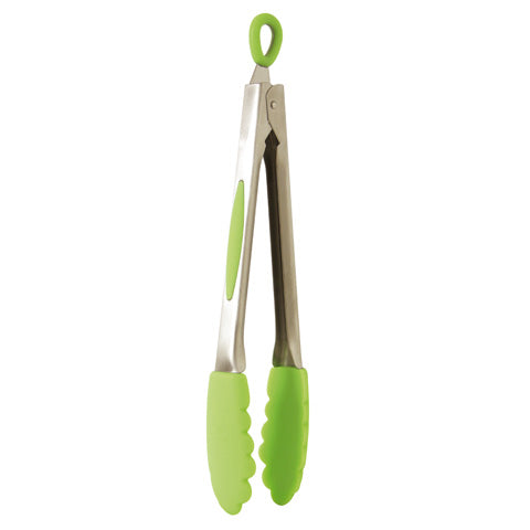 Mastrad  Silicone Multi-Purpose Tongs, Green