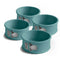 Jamie Oliver Non-Stick Mini Round Cake Tin Springform 4Pcs/Set Atlantic Green