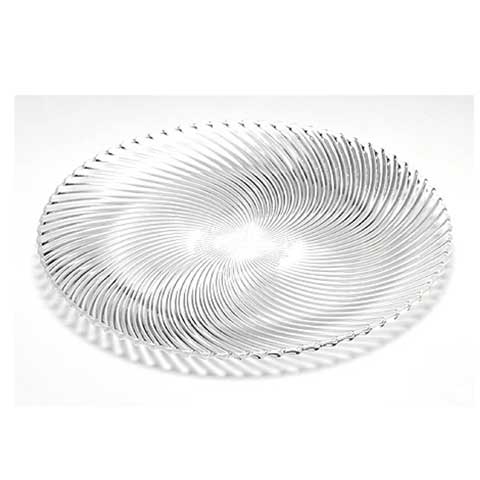 Nachtmann Lead Free Crystal Charger Plate