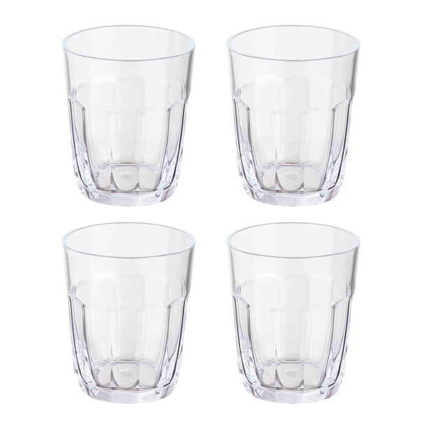 Jamie Oliver San Acrylic Tumbler 4Pcs/Set Retro Full Color Sleeve Transparent