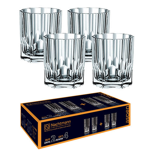 Nachtmann Lead Free Crystal Whisky Tumbler Set