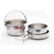 Zebra 3 Pcs Camping Set Ii With Bag 2 Pots Ø14 & Ø16Cm 1 Pan Ø14Cm