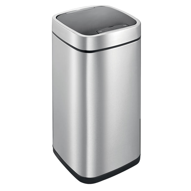 Eko Square Motion Sensor Bin 21L Brushed Finishing Ecosmart