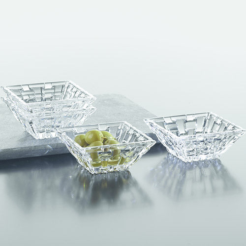 Nachtmann Lead Free Crystal Round Dip Bowl Set