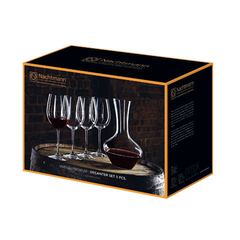 Nachtmann Lead Free Crystal Decanter Set