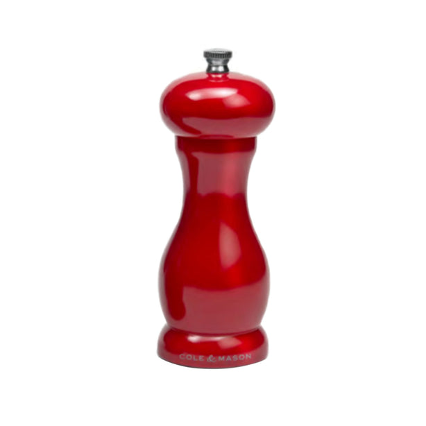 Cole & Mason Precision Salt Mill Red Gloss Oxford