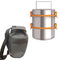 Zebra Food Carrier With Insulated Bag 14X2 Orange Smart Lock
