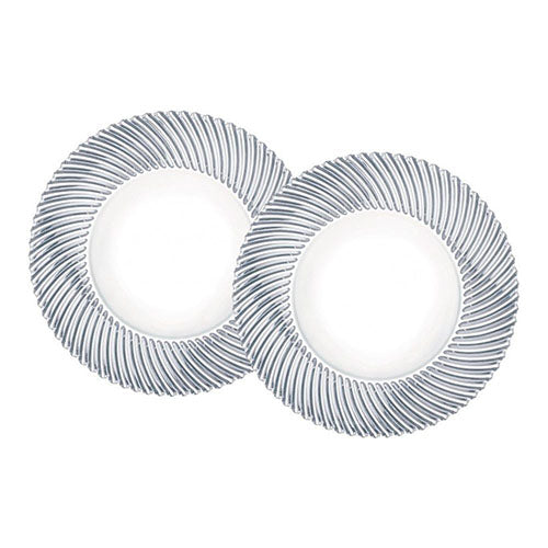 Nachtmann Lead Free Crystal Large Plate Set