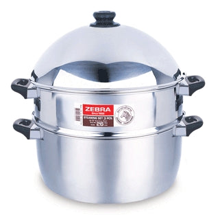 Zebra Steaming Set (3Pcs) 26Cm