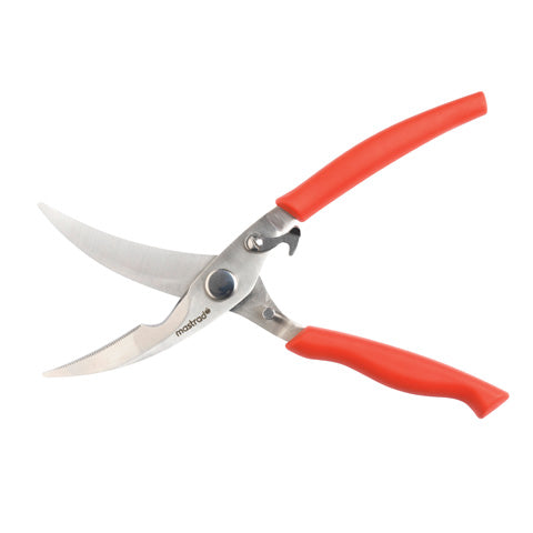 Mastrad Poultry And Pizza Scissors, Red