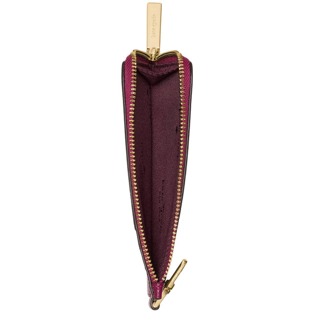 Kate Spade Card Case Lanyard - Dark Raspberry KP247