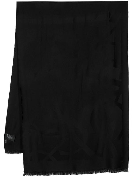 Saint Laurent Cassandre Wool Scarf