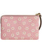 Coach Corner Zip Wristlet With Floral Print - Pink Multi CEX39