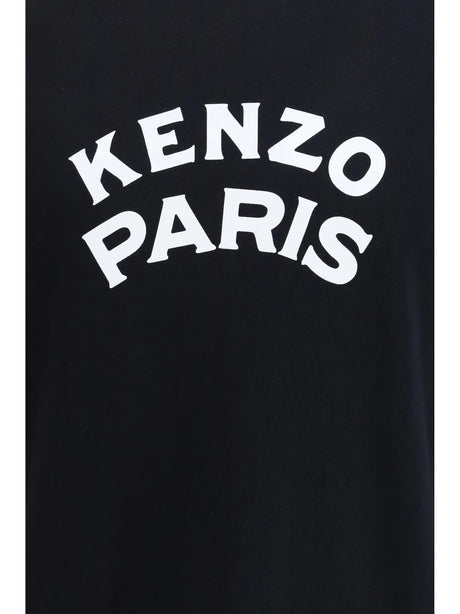 Kenzo Kenzo Paris Emblem slim cotton T-shirt - Black