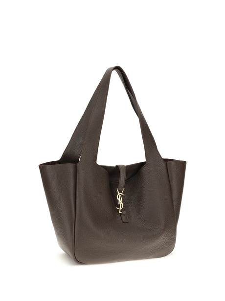 Saint Laurent Le 5 À 7 Bea Shoulder Bag - Sweet Choco