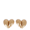 Drop Clip Earrings in Yellow Gold