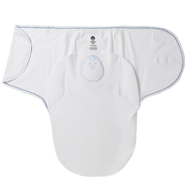 Nested Bean Zen Swaddle Newborn Classic - Stardust Blue (One Size)