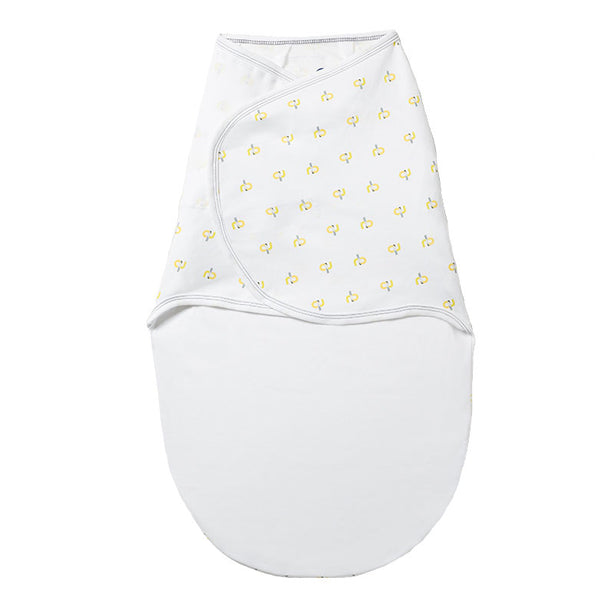 Nested Bean Zen Swaddle Newborn Classic - Monogram Gold (One Size)