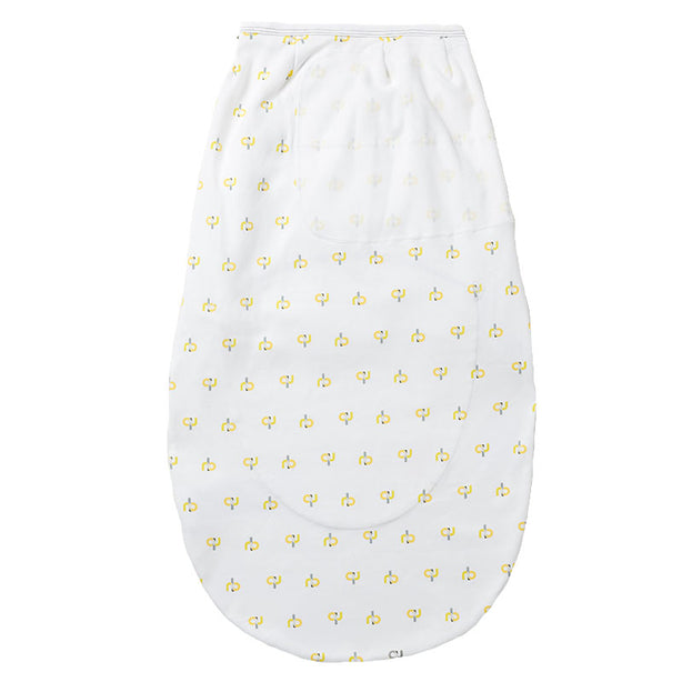 Nested Bean Zen Swaddle Newborn Classic - Monogram Gold (One Size)