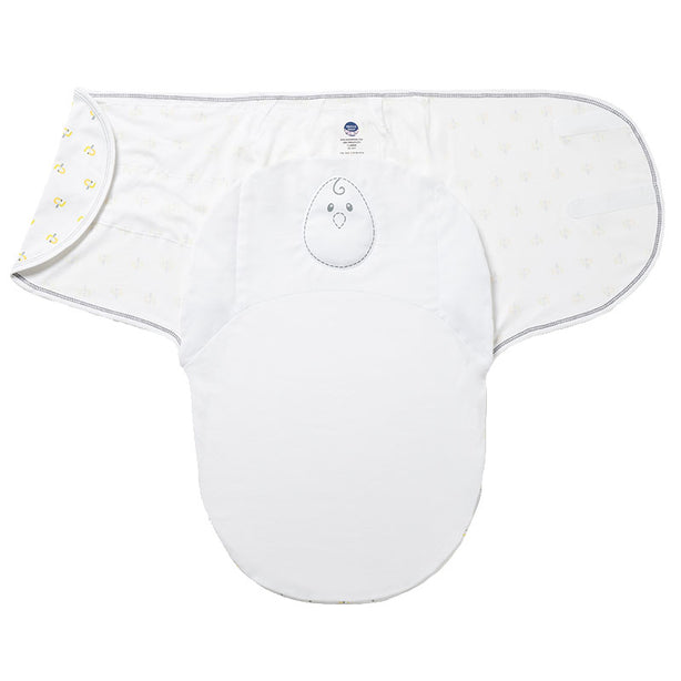 Nested Bean Zen Swaddle Newborn Classic - Monogram Gold (One Size)