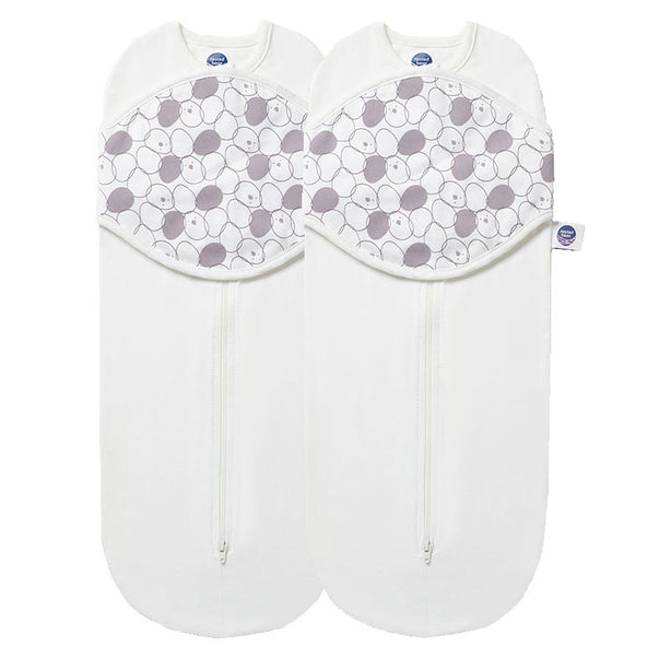 Nested Bean Zen Neo Classic Newborn Swaddle - Off White (One Size)