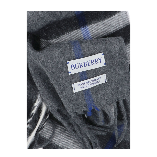 Check Cashmere Scarf