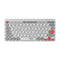 Cliptec RZK530 Dual Mode Rechargeable Wireless Multimedia Silent Keyboard - Grey
