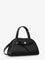 Tory Burch Romy Small Leather Satchel Bag with shoulder strap - Black