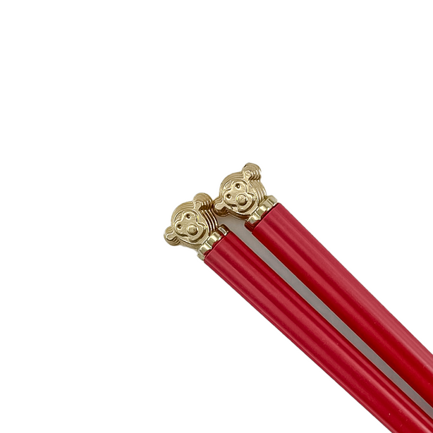Gifts by Art Tree Chinese Zodiac Chopstick - Pair of 1 - Red