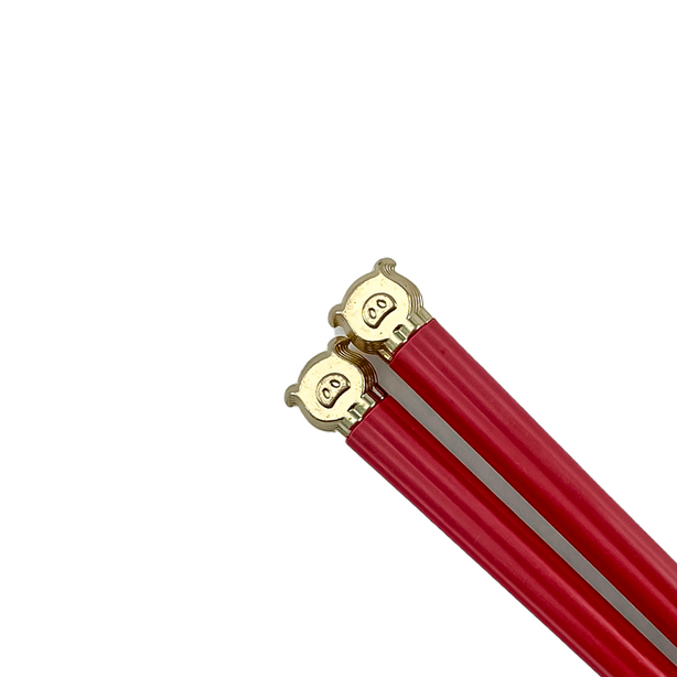 Gifts by Art Tree Chinese Zodiac Chopstick - Pair of 1 - Red