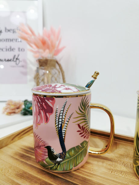 Gifts by Art Tree 350ml Forest City Ceramic Mug Set