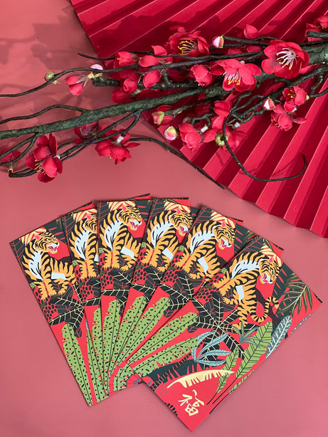 Gifts by Art Tree Red Packet - Tiger