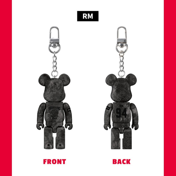 [WORLD TOUR ARIRANG] BTS x BE@RBRICK 100% Keychain (International Shipping)