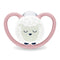 NUK Space Perfect Match Air Night Silicone Soother Pacifier 1pc/box | 0-6 Months | Made in Germany | Glow in the Dark - Sheep
