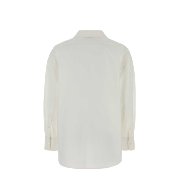 Wide Collar Long Sleeve Shirt