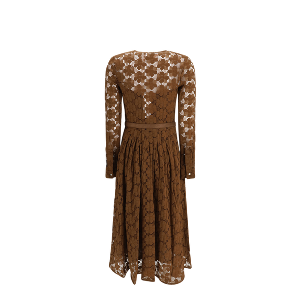 Agrume Midi Dress In Lace