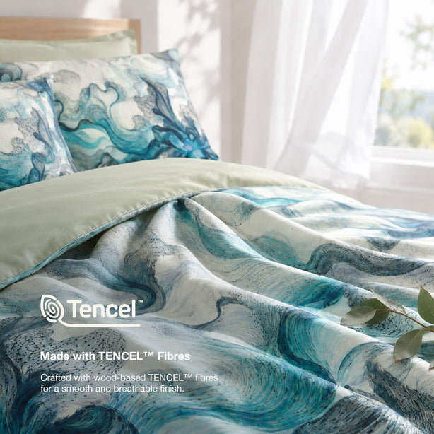IE Maison Lumos Tencel Printed 1700TC Luxury Bed Set