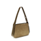 Romy Medium Leather & Suede Shoulder Bag - Tiramisu