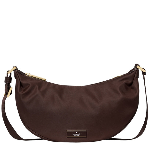 Kate Spade Carter Mini Sling Crossbody Bag - Hot Fudge KP130