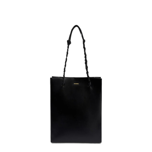 Tangle Medium Calfskin Tote - Black