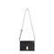 Mini Calf Leather Shoulder Bag - Black