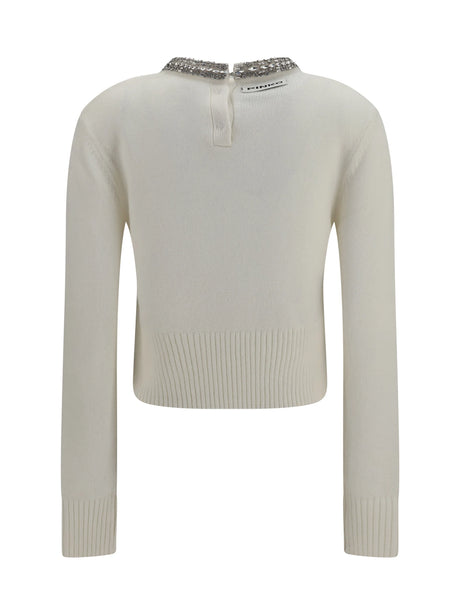 Pinko Berlino wool Sweater - White Inverno