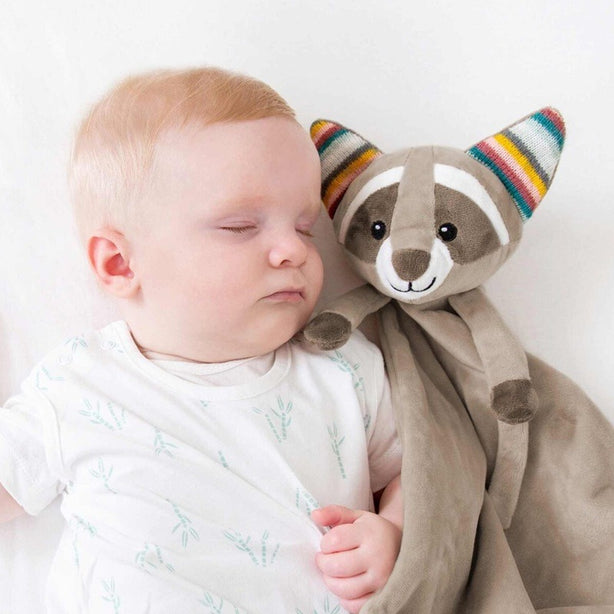 Zazu Robin the Racoon Baby Comforter with Sound Machine