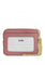 Coach Zip Card Case In Signature Leather - Peony