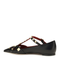Studdy Ballerinas In Kidskin
