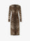 Dolce & Gabbana Midi Dress with Animal Print - Leonew