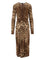 Dolce & Gabbana Viscose Jersey Dress With Leo Print - Animal Print