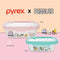 PYREX 2pc Rectangle Glass Storage 640ml & 1050ml - Snoopy Brunch