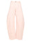 AlaïA Rounded Denim Trousers - Rose