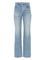 Saint Laurent Straight Jeans In Denim Authentic Medium Blue